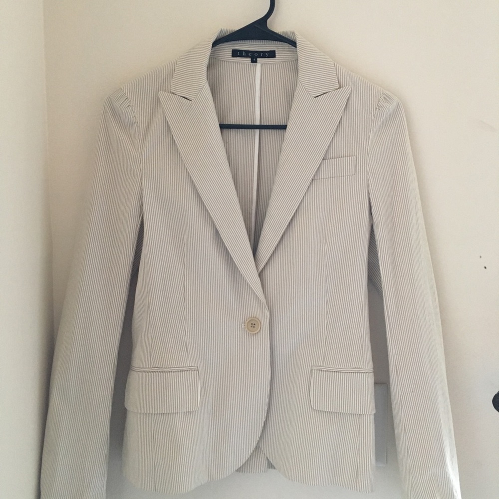 Theory Cotton Blazer